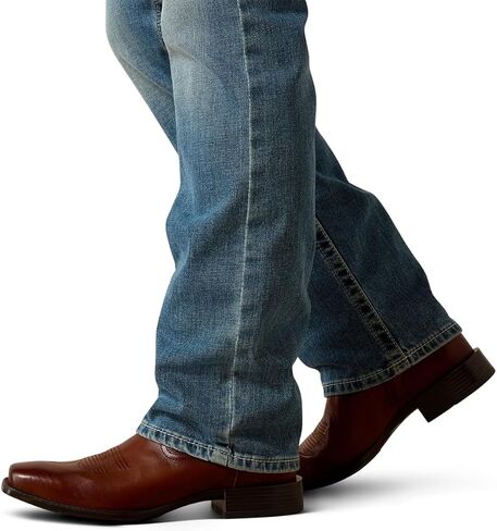 Ariat Male M7 Rocker Stretch Stirling Stackable Straight Leg Jean Shasta 30W x 30L in Saudi Arabia
