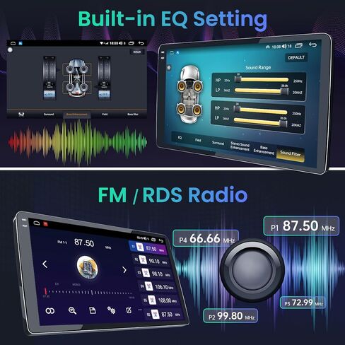 راديو سيارة Android 11 2G+32G لسيارة Jeep Patriot Compass 2010-2016، شاشة لمس IPS 1280x800 10.1 بوصة مع Carplay لاسلكي وAndroid Auto، مع GPS 5.0 Bluetooth SWC WiFi DSP لراديو Jeep Patriot in Kuwait