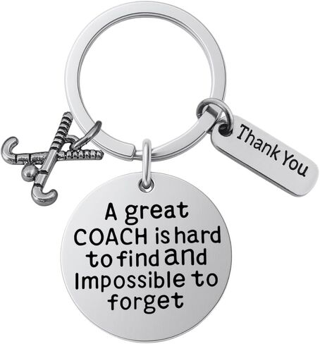 سبورتي بيلا سلسلة مفاتيح مدرب الهوكي الميداني، هدايا لمدرب الهوكي الميداني، سلسلة مفاتيح للرجال والنساء من جريت كوتش is Hard to Find But Impossible to Forget in Kuwait