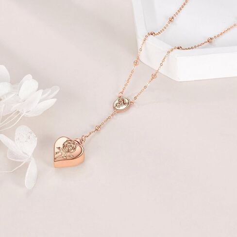 TIGER RIDER Gold Plated Sterling Silver LDR Stash Snuffle Spoon Necklace Hidden Scoop Rosary Chain Rose and Snake Pendant in Saudi Arabia
