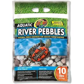 Zoo Med Aquatic River Pebbles for Turtle 10 lbs.