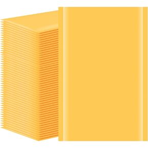 Kraft Bubble Mailer Bulk 50 Pack,High Density Bubble Waterproof Self Seal Adhesive Shipping Bags Protect Your Item Cushioning Padded Envelopes for Shipping Mailing Packaging 5x7" Usable 4x7"