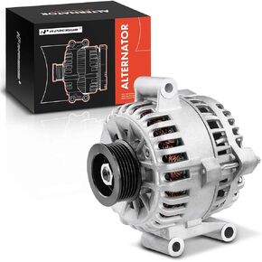 A-Premium Alternator Compatible with Ford Windstar 1999-2003 V6 3.8L, 135Amp 12Volt CW 6-Groove Clutch Pulley, Replace# 4U2Z-10V346-ALRM, XF2U-10300-BC, AFD0060, 40014052, 40014052R