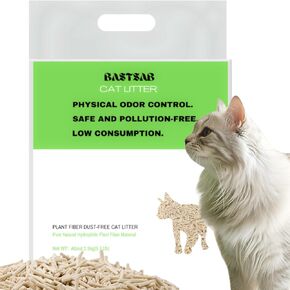 Natural Straw Fiber cat Litter,Odor Control cat Litter,Smart cat Litter,flushable,Lightweight Litter,5.51lb/Pack