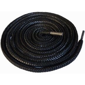 2 Pair Round Waxed Shoelace for Boots, Oxford Dress Shoelaces in Saudi Arabia