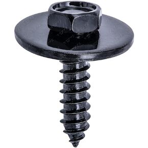 Rexka 25pcs M4.8 Fender Liner Bumper Cover Hex Head Screw for BMW 07147129161 E46 E90 E39 E60 E91 E92 E93 E63 E64 E38 X1 X3 X5