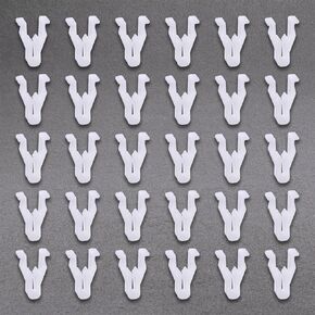 30pcs Snap Fitting Grille Clip 90666-SDA-A01 for Honda Accord Civic CR-V Fit Odyssey Pilot Acura RDX ILX TL TSX