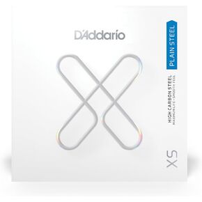 D'Addario Guitar Strings - XS Plain Steel - Single Guitar String - XSPL011 - Maximum Life with Smooth Feel & Exceptional Tone - .011