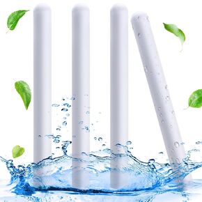 4 Pcs Drying Stick for Toys Drying Rod Stick Diatomite Stick Moisture Absorbing Stick Clean Water Absorption Rod Diatomaceous Earth Desiccant for Home Laundry, White (Basic Style, 5.7 x 0.5 Inch)