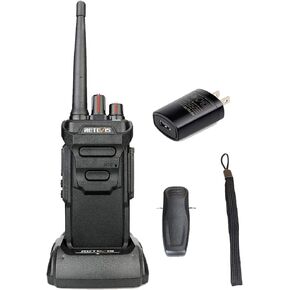Retevis RT48 Waterproof Walkie Talkies Long Range,Rechargeable Two Way Radio,1200mAh Battery,Rugged 2 Way Radio for Hiking,Curise,Shipping (1 Pack)