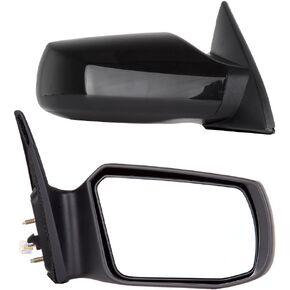 SCITOO Door Mirrors, fit for Nissan Exterior Accessories Mirrors fit 07-11 for Nissan Altima with Power Controlling Non-telesccoping Non-Folding Features Pair