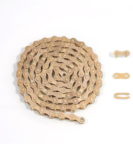 FSC F410 1-Speed Bicycle Chain (1/2 x 1/8-Inch, 104L) (Ti-N Gold) in Kuwait