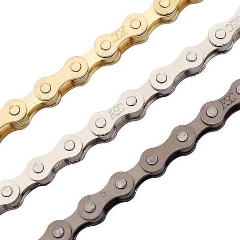 FSC F410 1-Speed Bicycle Chain (1/2 x 1/8-Inch, 104L) (Ti-N Gold) in Kuwait
