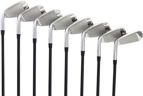 Majek K6 Iron Set Complete 8-Piece Men's Iron Set (4-PW, SW) Right Handed Graphite Regular Flex R Flex Club in Saudi Arabia