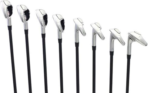 Majek K6 Iron Set Complete 8-Piece Men's Iron Set (4-PW, SW) Right Handed Graphite Regular Flex R Flex Club in Saudi Arabia