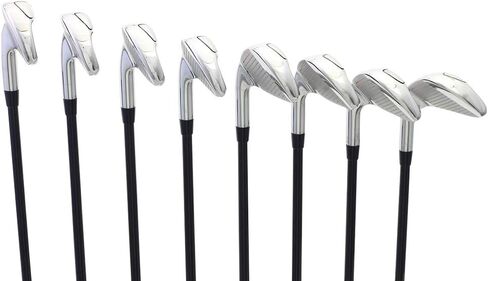 Majek K6 Iron Set Complete 8-Piece Men's Iron Set (4-PW, SW) Right Handed Graphite Regular Flex R Flex Club in Saudi Arabia