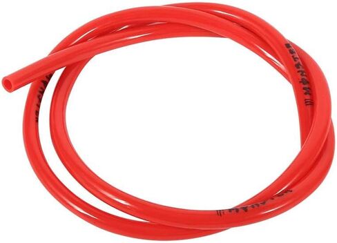 Keenso Colorful Gas Line Hose Tube Pipe Petrol 1/4 inch 3 feet for Motorcycle Dirt Pit Bike ATV Snowmobile PWC Jet Ski Polyurethane(Red) in Saudi Arabia