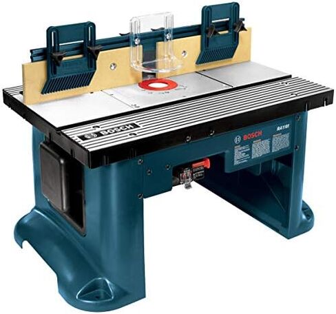 BOSCH RA1181 Benchtop Router Table 27 in. x 18 in. Aluminum Top with 2-1/2 in. Vacuum Hose Port in Saudi Arabia