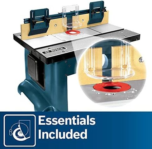 BOSCH RA1181 Benchtop Router Table 27 in. x 18 in. Aluminum Top with 2-1/2 in. Vacuum Hose Port in Saudi Arabia