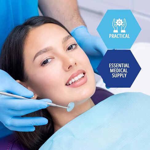 MED PRIDE Disposable Drape Sheets [Pack of 25] - 2-Ply Hospital Drapes for Stain & Spill Protection- Leakproof Medical Paper Sheet Covers for Treatment Tables, Exams, Stretchers, Massage Tables, Spa in Kuwait