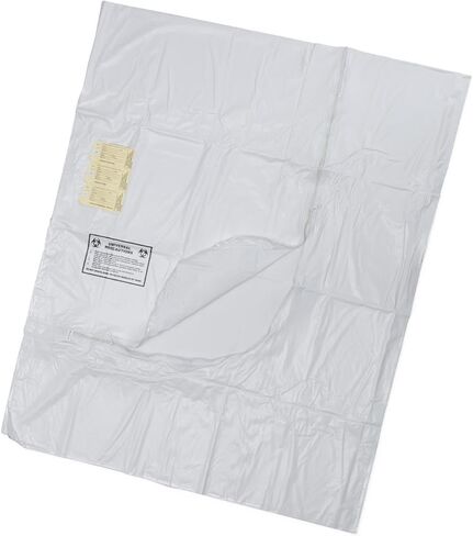 Medline Body Bags, 36" x 90", Adult, White (Pack of 10) in Saudi Arabia