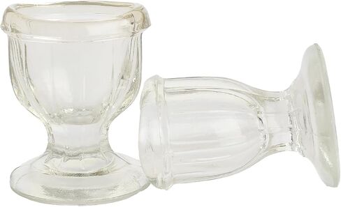 ChillEyes Eye Wash Cups for Effective Eye Cleansing - with Storage Container - Eye Shaped Rim, Snug Fit - Plastic Eye Wash Cup (Blue) in Saudi Arabia