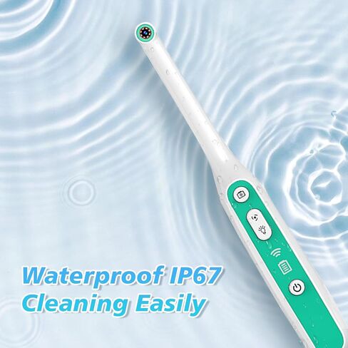 Wireless Endoscope, WiFi 8 Adjustable LED Lights IP67 Waterproof Camera Compatible with iPhone and Android, Suitable for Individuals and Pet in Kuwait