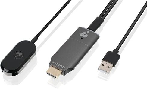 IOGEAR Mini Wireless 4K HDMI Video Screen Sharing Adapter - Wireless 2.4/5GHz w/WPA-2 Security - Up to 30Ft - Low Latency - Phone, Tablet, PC - Win Mac OS iOS Android Chrome - GWAVR4K in Kuwait