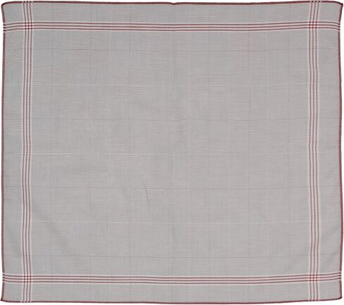 Caruso Italy 100% Cotton Men's Italia Handkerchief | Luxurious, Soft, and Ultra-Absorbent Handkerchief For Men | 50cm X 50cm in Saudi Arabia