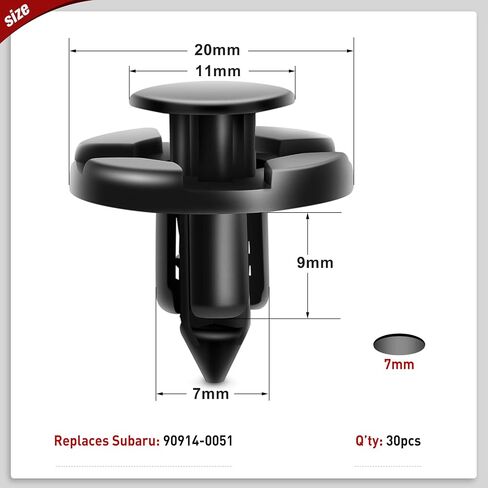 Nilight Car Retainer Clips Fastener Remover 6.3mm 8mm 9mm 10mm Expansion Screws Replacement Kit Bumper Push Rivet Clips for GM Ford Toyota Honda Chrysler,2 Years Warranty, 120PCS Clips & Remover in Kuwait