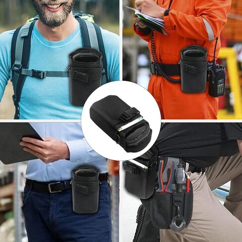 Scanner Holster Nylon Carry Case with Rugged Belt Clip for Symbol Zebra TC20 TC53 TC70 TC72 TC75 TC77 MC3090 MC3000 MC55 MC65 MC2100 Honeywell EDA50 EDA51 70E Barcode Scanner Handheld Mobile Computer in Saudi Arabia