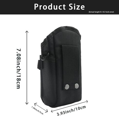 Scanner Holster Nylon Carry Case with Rugged Belt Clip for Symbol Zebra TC20 TC53 TC70 TC72 TC75 TC77 MC3090 MC3000 MC55 MC65 MC2100 Honeywell EDA50 EDA51 70E Barcode Scanner Handheld Mobile Computer in Saudi Arabia