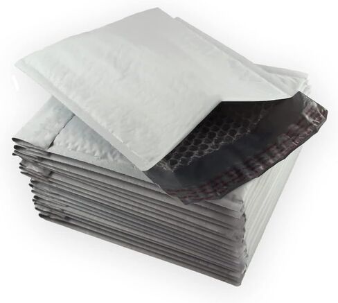 25 EcoSwift Size #DVD 7.5 x 10 Poly Bubble Mailers Self Sealing Bulk Padded Shipping Supplies Packaging Envelopes Bags DVD 7.5 by 10 inches in Saudi Arabia