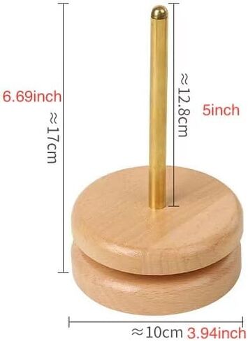 عناصر أثينا غزل سكين حامل سبينر، حامل كرة غزل، حامل كرة غزل، حامل غزل للحياكة - حامل غزل ناعم للكروشيه والحياكة in Kuwait