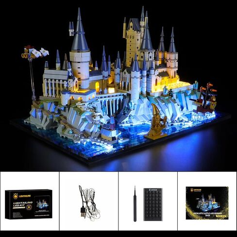 LIGHTAILING Light for Lego- 76419 Castle and Grounds - Led Lighting Kit Compatible with Lego Building Blocks Model - NOT Included The Model Set in Saudi Arabia