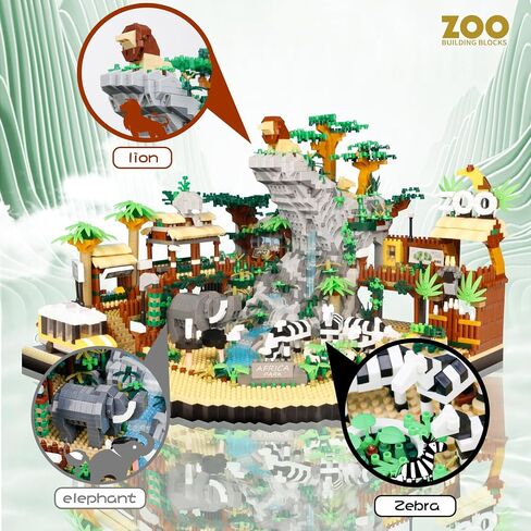 3600PCS Micro Mini Blocks Peach Blossom Pond Bonsai Tree Kit,Traditional Architecture Building Blocks,Exquisite Cherry Bonsai Tree Kit Gift for 14+ Kids Or Adults in Kuwait