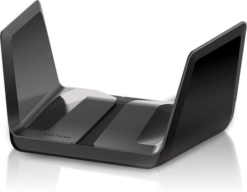 Netgear Nighthawk AX8 8-Stream AX6000 Wi-Fi 6 Router - RAX80-100NAS - Black (Renewed) in Saudi Arabia