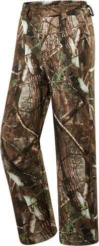 Ultra-Quiet Women's Camo Hunting Pants, Water Resistant Fleece Lined Flexible Camo Pants, Lightweight & Breathable in Saudi Arabia