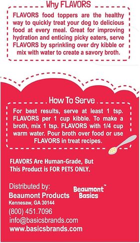 Flavors Food Topper for Dogs, Peanut Butter Recipe, 3.1-Ounce in Saudi Arabia