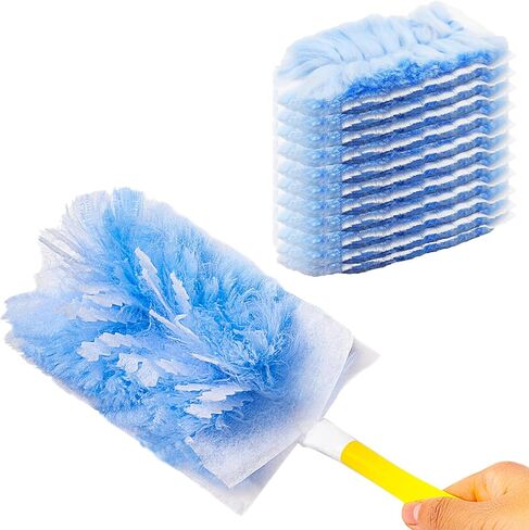 Duster Refills for Swiffer Heavy Duty Refill Kit, Multi Surface 360 Duster + 2 Handle for Cleaning Home, Office, Furniture in Kuwait