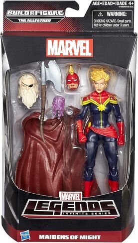 Marvel Legends Infinite Series Maidens of Might Captain Marvel 6 Inch Figure in Saudi Arabia