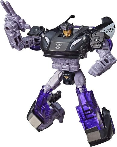 Transformers Toys Generations War for Cybertron Deluxe WFC-S41 Barricade Figure - Siege Chapter - Adults and Kids Ages 8 and Up, 5.5-inch in Saudi Arabia