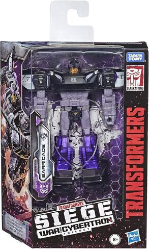 Transformers Toys Generations War for Cybertron Deluxe WFC-S41 Barricade Figure - Siege Chapter - Adults and Kids Ages 8 and Up, 5.5-inch in Saudi Arabia