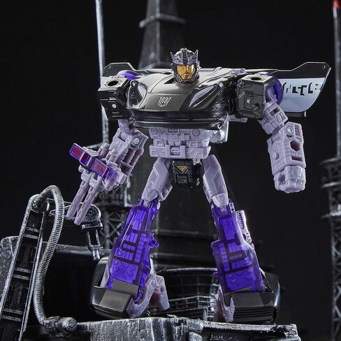 Transformers Toys Generations War for Cybertron Deluxe WFC-S41 Barricade Figure - Siege Chapter - Adults and Kids Ages 8 and Up, 5.5-inch in Saudi Arabia