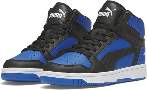 PUMA Rebound Layup Synthetic Leather (Big Kid) Puma Team Royal/Puma Black/Puma Black 5 Big Kid M in Saudi Arabia