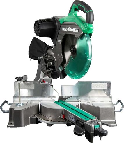 Metabo HPT 12-Inch Sliding Miter Saw, Dual Bevel, Xact Cut Shadow Line, 5-Year Warranty, C12RSH3 in Saudi Arabia