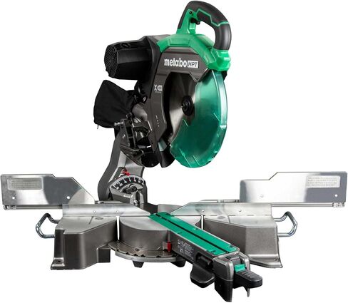 Metabo HPT 12-Inch Sliding Miter Saw, Dual Bevel, Xact Cut Shadow Line, 5-Year Warranty, C12RSH3 in Saudi Arabia