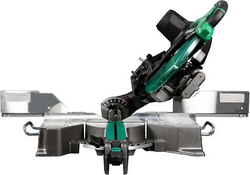 Metabo HPT 12-Inch Sliding Miter Saw, Dual Bevel, Xact Cut Shadow Line, 5-Year Warranty, C12RSH3 in Saudi Arabia