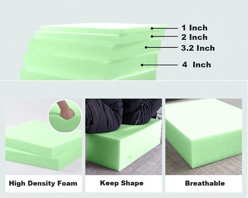 Piano Bench Cushion, Washable Bench Pad for Shoe Storage, Window, Piano, Dining 30"x14"x2" Brick Red in Saudi Arabia