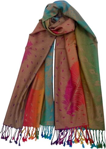 Women Summer Pashmina Large Long Scarf Lightweight Beach Shawl Wrap Cozy Elegance Comfort in Saudi Arabia